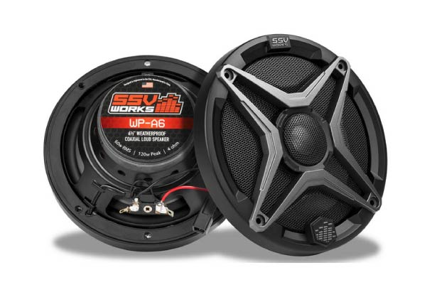  230-WP-A6 / SSV Works A-Spec 6.5in  UTV Speakers |120watt Max, 60watt RMS | Impedence: 4ohm